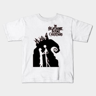 Nightmare Before Christmas Jack and Sally Kids T-Shirt